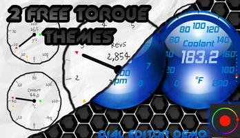 2 Free Torque Themes OBD 2 II poster