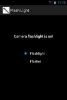Flashlight & Emergency Flasher plakat