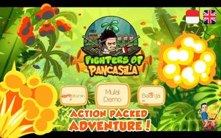 Fighters of Pancasila : Game Platformer ポスター