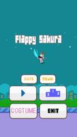 Flappy Sakura Affiche