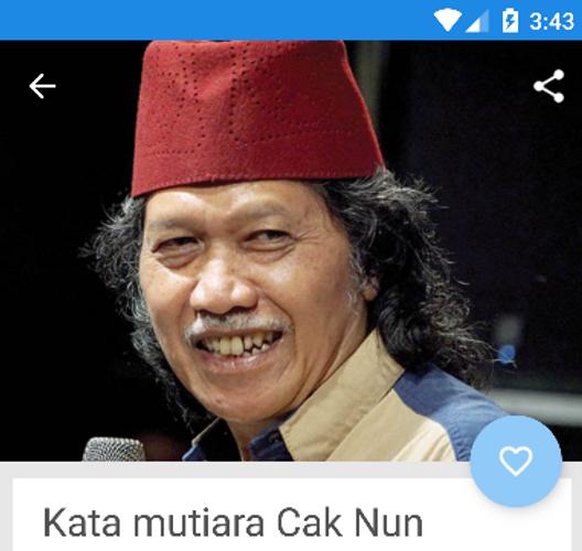 Kata Bijak Cak Nun For Android Apk Download