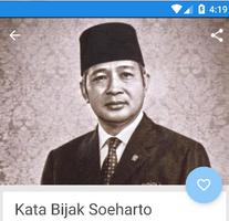 Kata Bijak Soeharto dengan Kata Mutiara Affiche