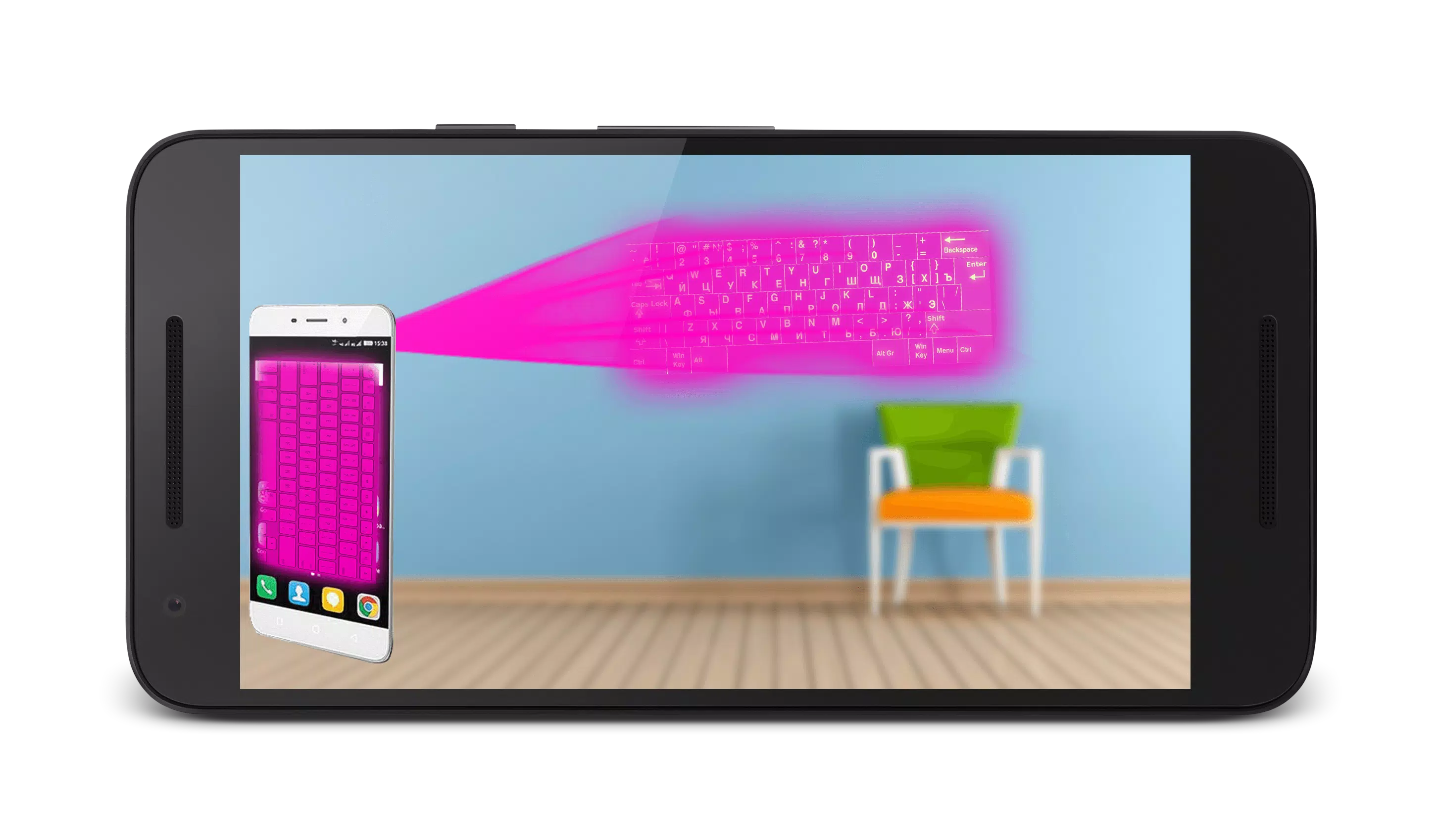 Descarga de APK de Emulador de teclado Holograma para Android