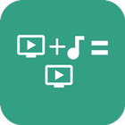 Audio video joiner icône