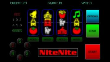 NiteNite slot machine 海報