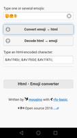 html emoji converter penulis hantaran