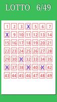 LOTTO 6 - 49 Tip Generator 截圖 1