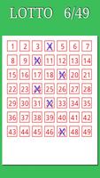 LOTTO 6 - 49 Tip Generator 截圖 2