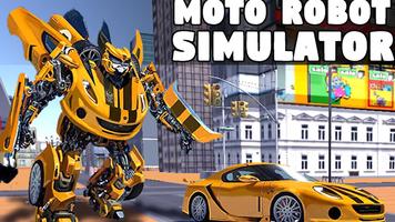 Moto Robot Simulator Affiche