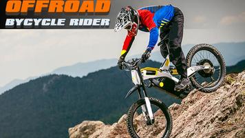 Offroad Bicycle Rider Poster