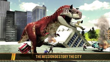 Wild Dinosaur Simulation Games 2017 الملصق