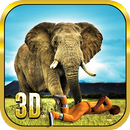 Real Elephant  Attack 3D aplikacja