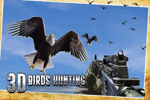 Flying Birds Hunt 3D-poster