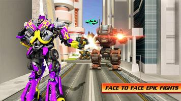 Flying Car War Robot Transformer screenshot 1