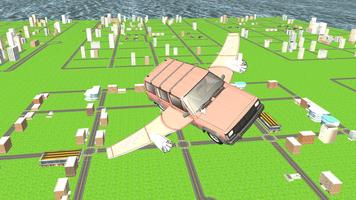 Flying Car Sim 3D screenshot 3