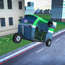 Flying Tuk Tuk Auto Rickshaw APK