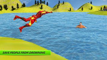 Iron Hero City Rescue Game capture d'écran 2