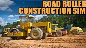 Road Roller Construction Sim Affiche