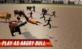 Angry Bull Street Fight Attack capture d'écran 2