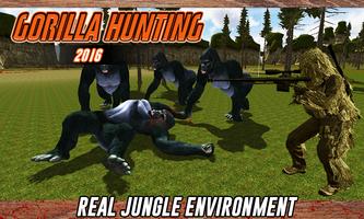 Gorila Hunting Jungle Sniper تصوير الشاشة 3