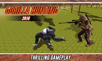 Gorila Hunting Jungle Sniper Cartaz