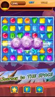 SPACE JEWEL SPLASH QUEST plakat