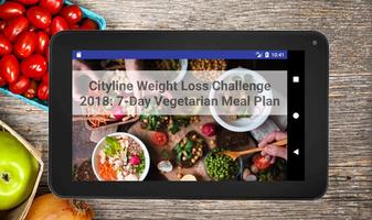 Cityline 7-Day Vegetarian Meal Plan 2018 capture d'écran 2