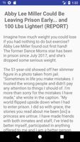 Dance Moms Abby Lee Miller Weight Loss captura de pantalla 1