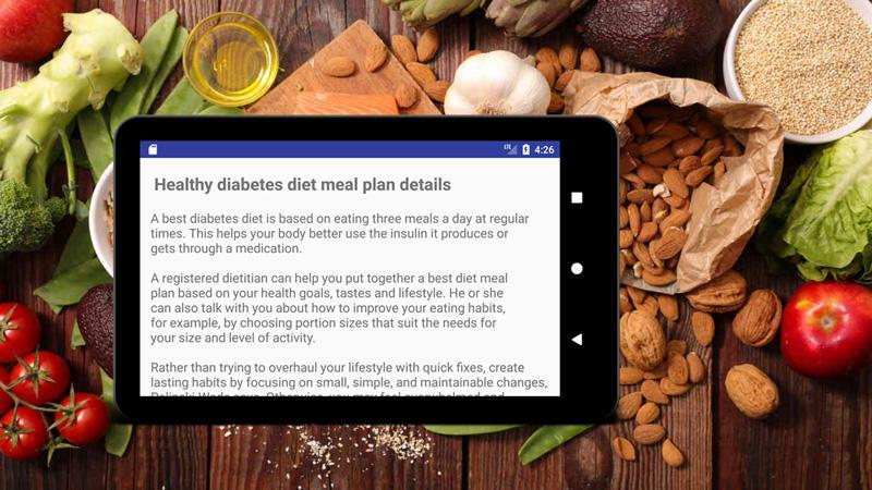 recetas de plan de dieta para diabetes 2