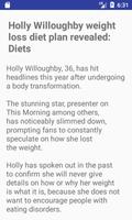 Holly Willoughby weight loss diet plan revealed screenshot 1