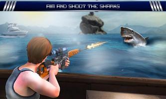 Furious Shark Sniper Shooter Affiche