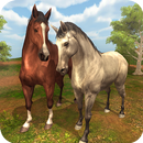 Virtual Wild Horse Family Sim : Animal Horse Games APK