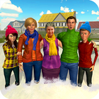 Virtual mamá abuela niñera: Family Fun Games icono