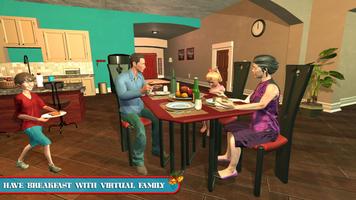 Virtual Family Grandma: Happy Family Simulator Ekran Görüntüsü 2