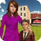 Virtual Mom High School Teacher Family Fun Time simgesi