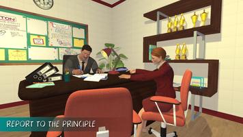 Virtual Mom High School Teacher Family Fun Time syot layar 1