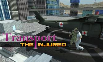 Army Helicopter Ambulance 3D screenshot 1