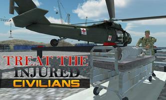 Army Helicopter Ambulance 3D screenshot 3