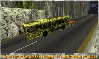 3 Schermata Army Bus Driver Hill Climb