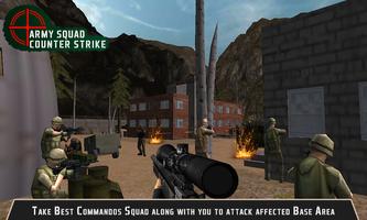 Army Squad counter strike 3D Ekran Görüntüsü 1