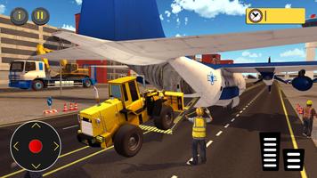 Big Machines Truck Plane Transport Game ảnh chụp màn hình 1