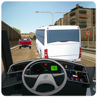 Icona autobus simulatore città guida