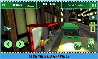 Bus simulador Ciudad Conducir captura de pantalla 3