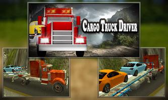 Cargo Truck Driver hill climb-poster