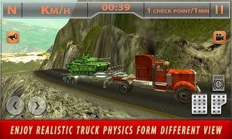 Cargo Truck Driver hill climb screenshot 3