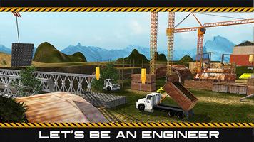 Bridge Builder Crane Simulator ảnh chụp màn hình 2