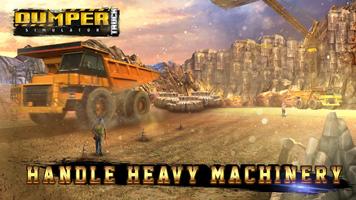 Dumper Truck Driving SIM 3D ポスター