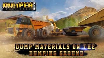 Dumper Truck Driving SIM 3D capture d'écran 2