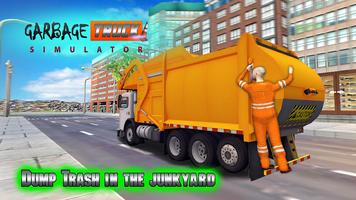 Garbage Truck Simulator 3D Pro syot layar 2