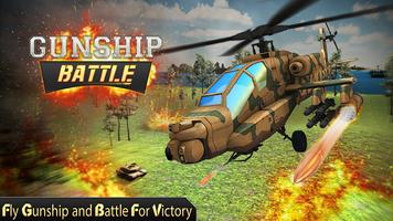 Army Helicopter Gunship Strike plakat